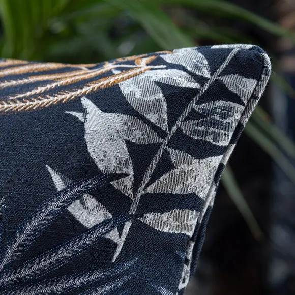 Leaf Jacquard Cushion 2