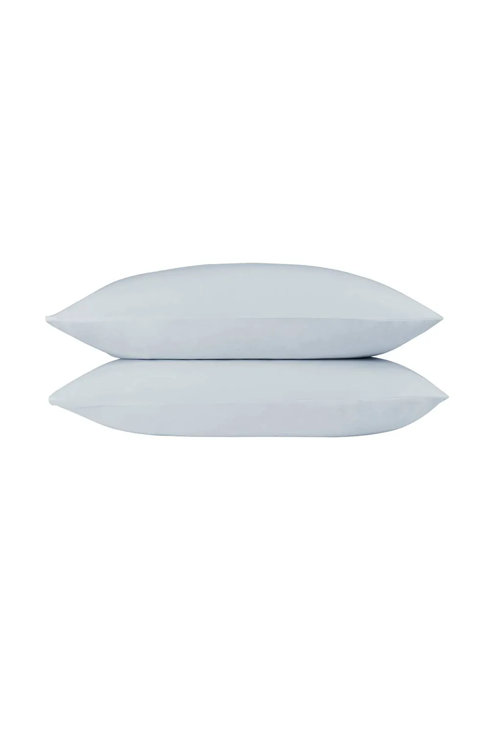 CHRISTY Pure Cotton Percale Standard Pillowcase Pair in Pale Blue 1