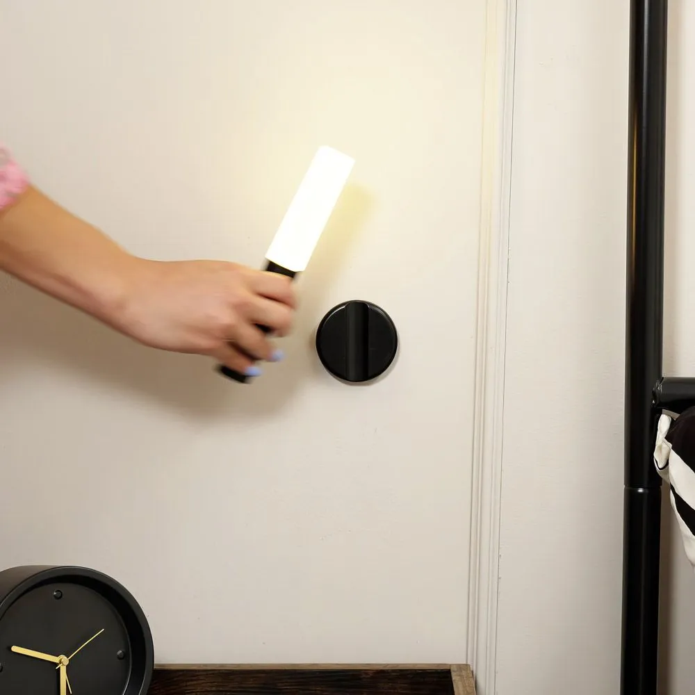 ValueLights Oakley Black Rechargeable Portable Wall Light with PIR Motion Sensor 6
