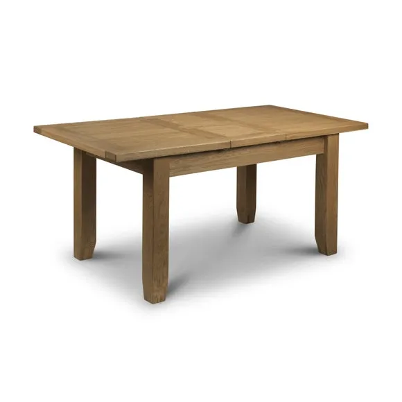 Astoria 4-6 Seater Rectangular Extendable Dining Table, Solid Oak 3