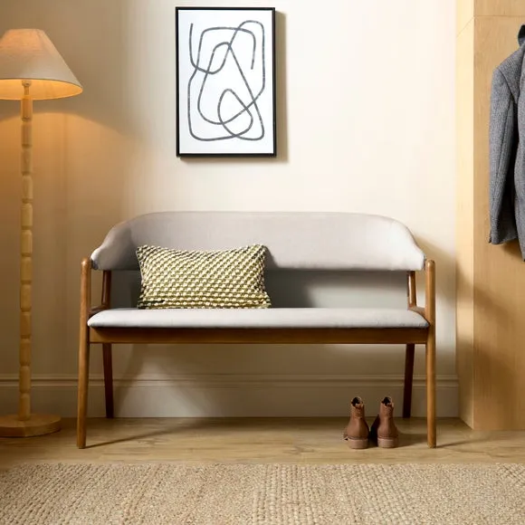 Hugh Dining Bench, Fabric 4
