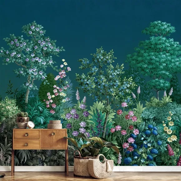 Midnight Garden Wall Mural 3
