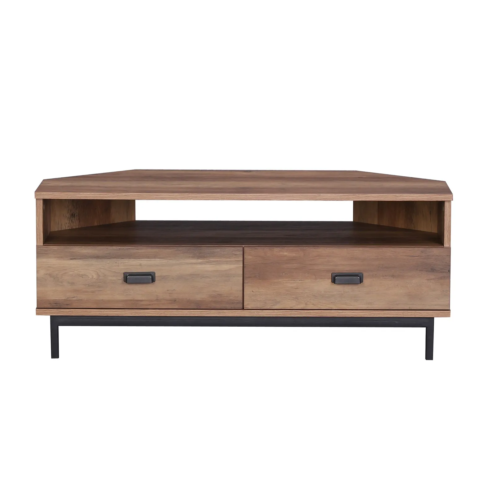 Fulton Pine Effect Corner TV Unit for TVs up to 50"