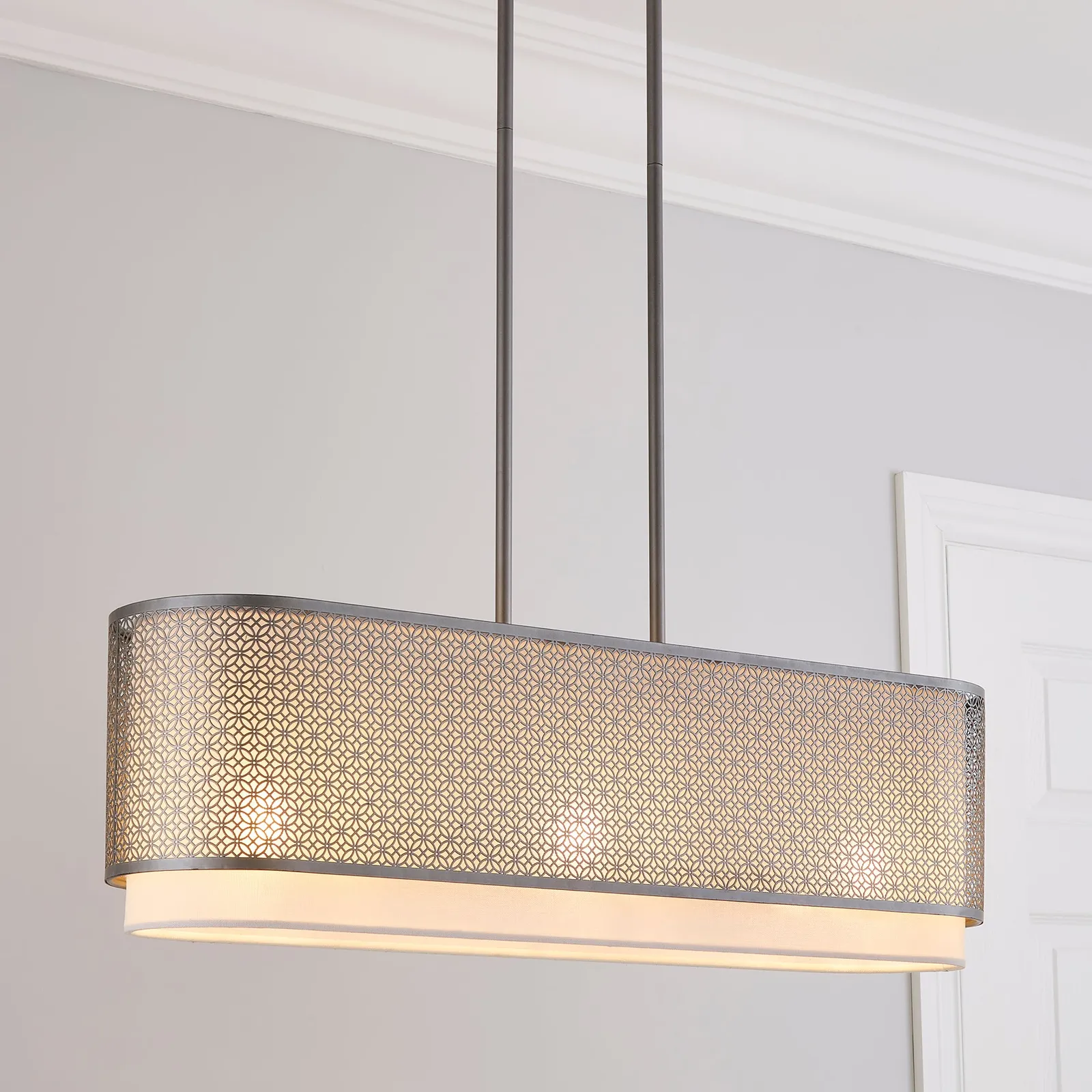 Vienna Diner Ceiling Fitting Grey