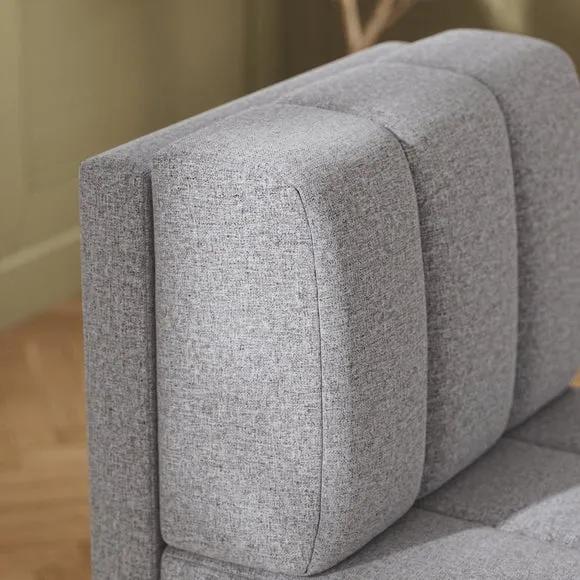 Amali Small Dining Bench, Textured Weave 3