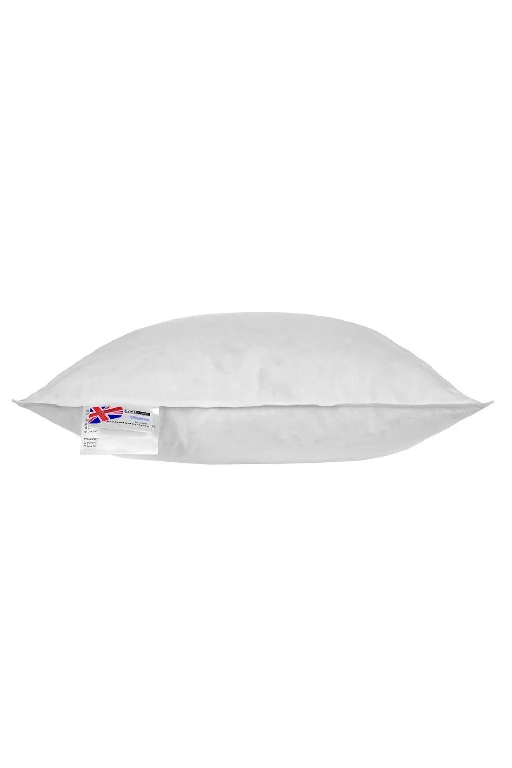 Homescapes Goose Down Cushion Pads Machine Washable Inserts & Fillers in White 2