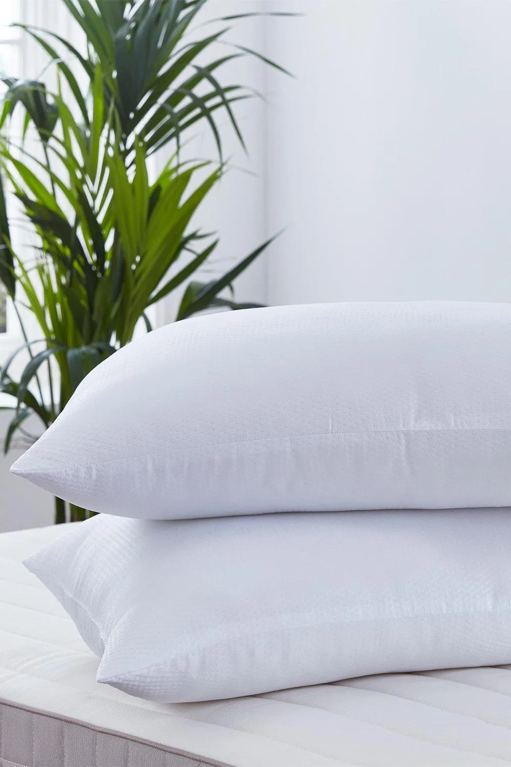 Microfibre Seersucker Pillow Pair