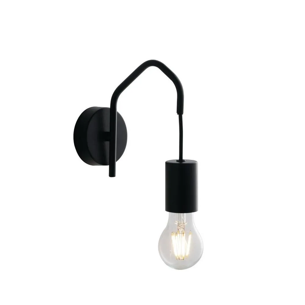 Netlighting Habitat Arch Wall Lamp Black E27