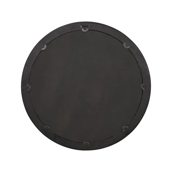 Elwood Fir Wood Effect Round Wall Mirror 5
