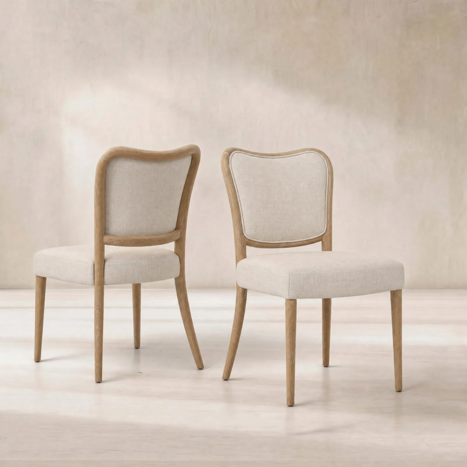 Anley Dining Chair, Neutral Fabric | Barker & Stonehouse