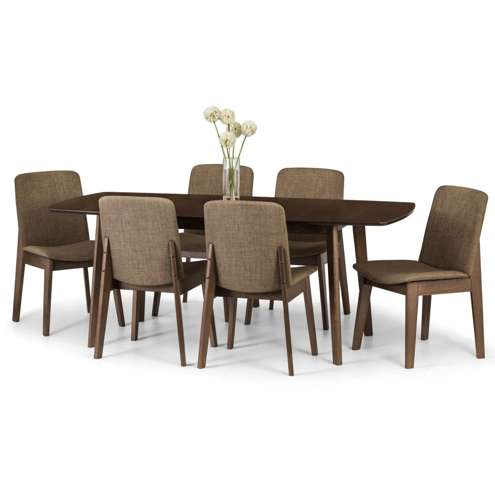 Kensington Extending Dining Table Brown