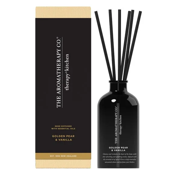 The Aromatherapy Co Therapy Kitchen Golden Pear & Vanilla Diffuser 4