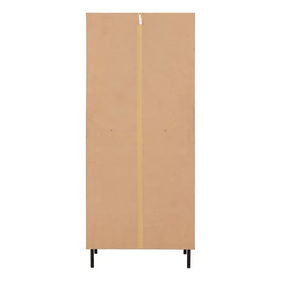Barker Double Wardrobe, Oak Effect 6