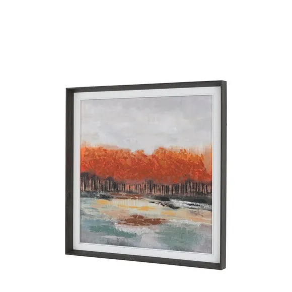 Cedar and Sage Autumn Colour Framed Canvas 5