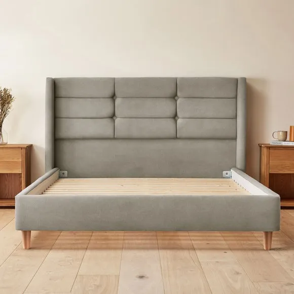 Silentnight Lilith Bed Frame, Velvet 6