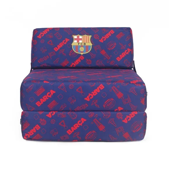 Kaikoo Barcelona Football Club Single Sofa Bed 5