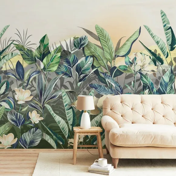 Vintage Jungle Wall Mural 1