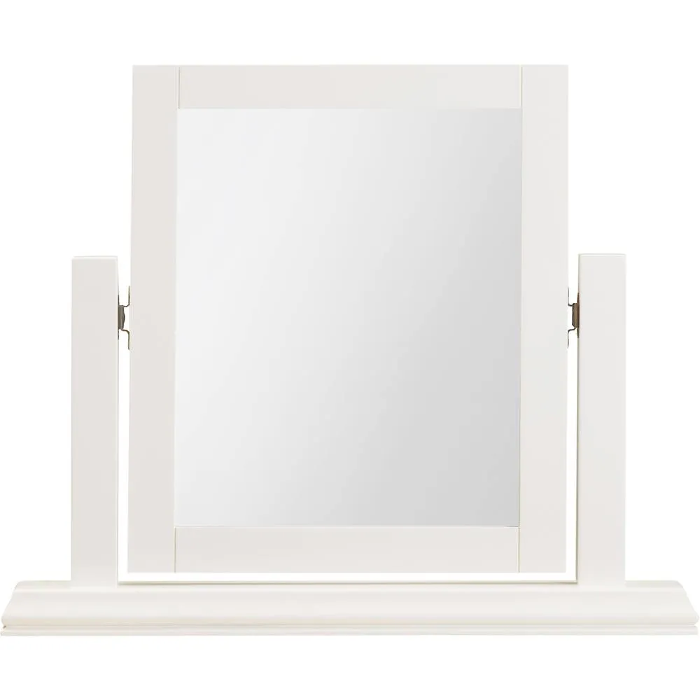 Seconique Bordeaux Dressing Table Mirror in Ivory 2