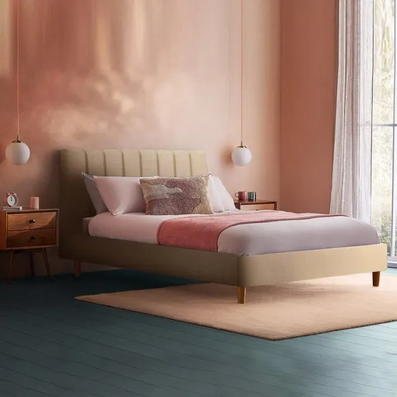 Silentnight Octavia Bed Frame, Woven Fabric 2