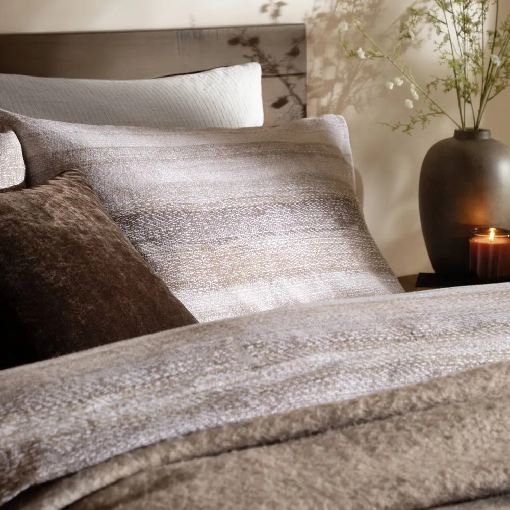 Yard Swift Brushed 100% Cotton Duvet Cover Set in Beige 3