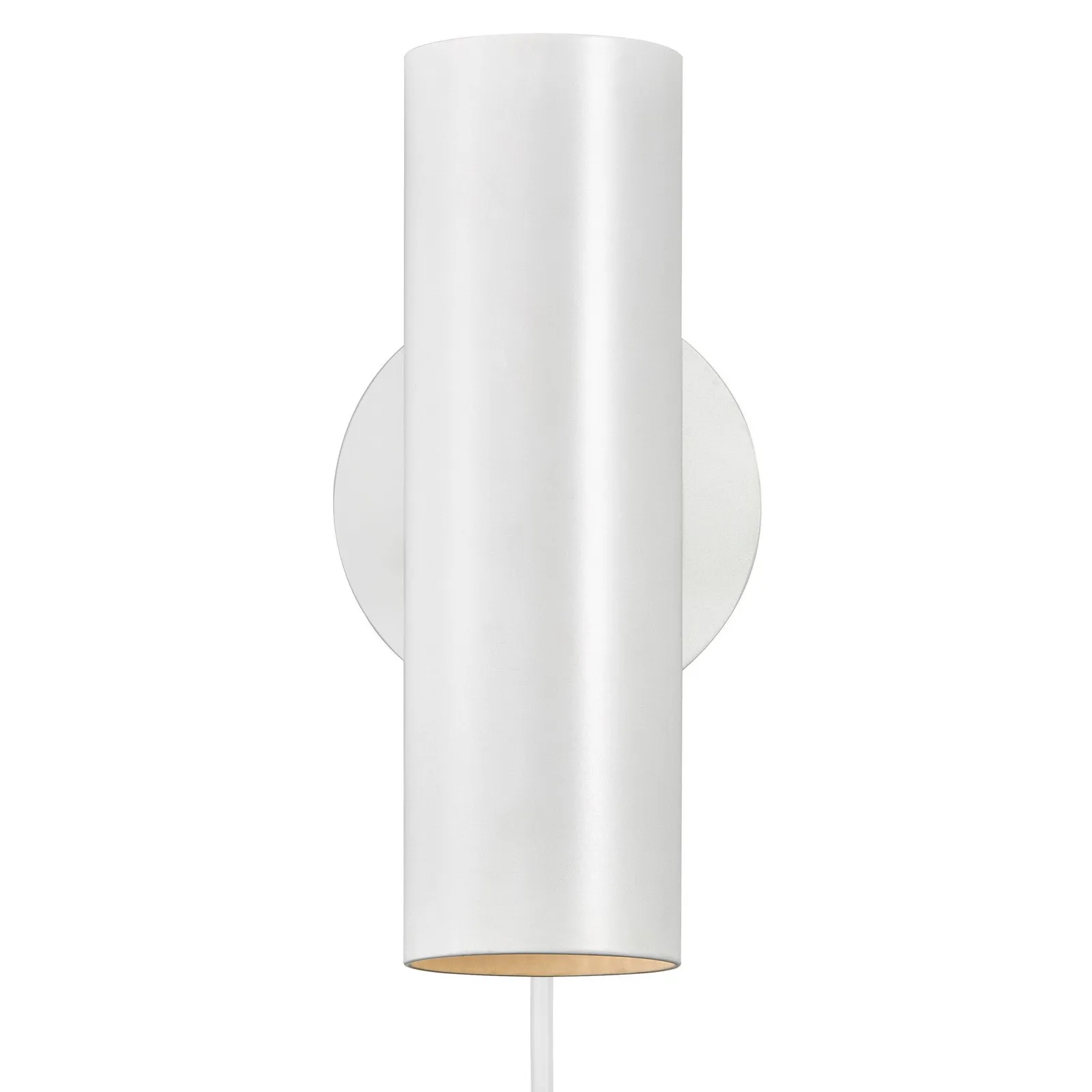 Nordlux Mib Wall Light White Metal Bedroom GU10 Switch Plug In/Mains 2