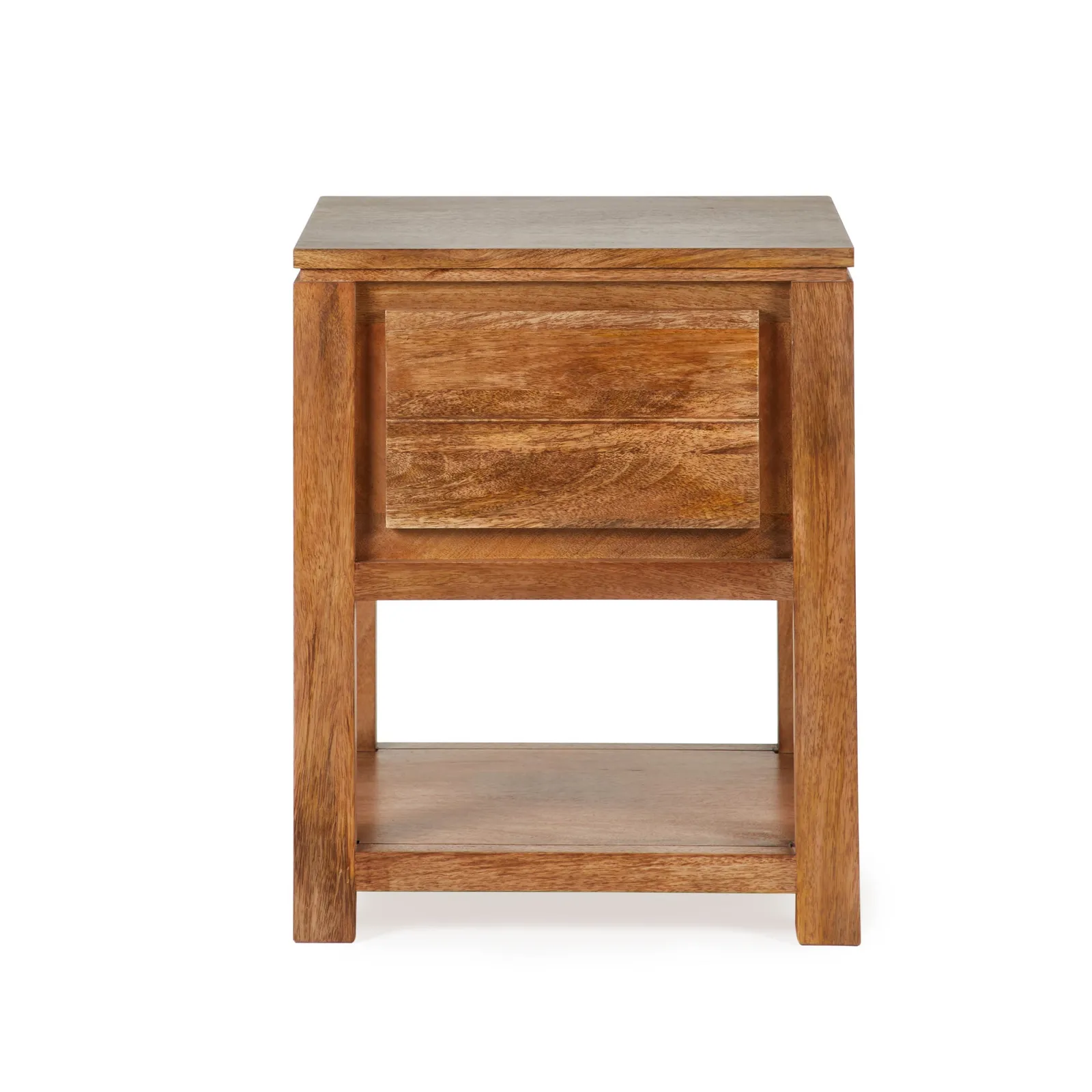 Harlam Side Table Brown and Grey