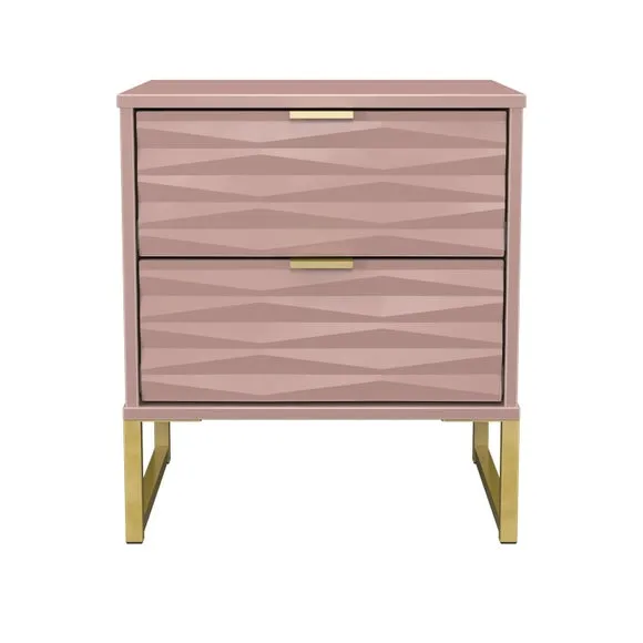 Tuxford 2 Drawer Bedside Table 2