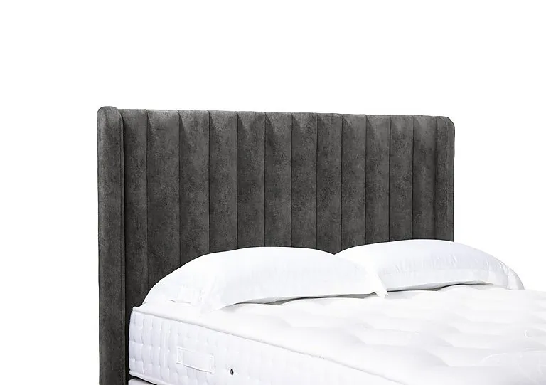 Artisan Collection Austin High Floor Standing Headboard - Double - Daytona Pebble