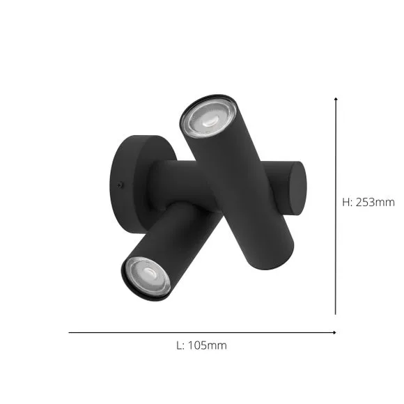 EGLO Fossignano LED Outdoor Wall Light 3
