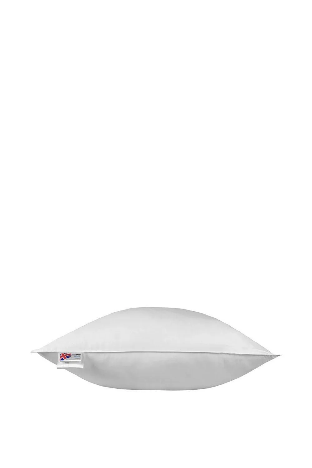 Homescapes Duck Feather Euro Continental Square Pillow - 80cm x 80cm (32"x32") in White 2
