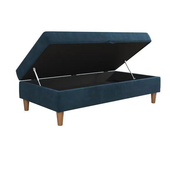 Hartford Chenille Storage Ottoman 3