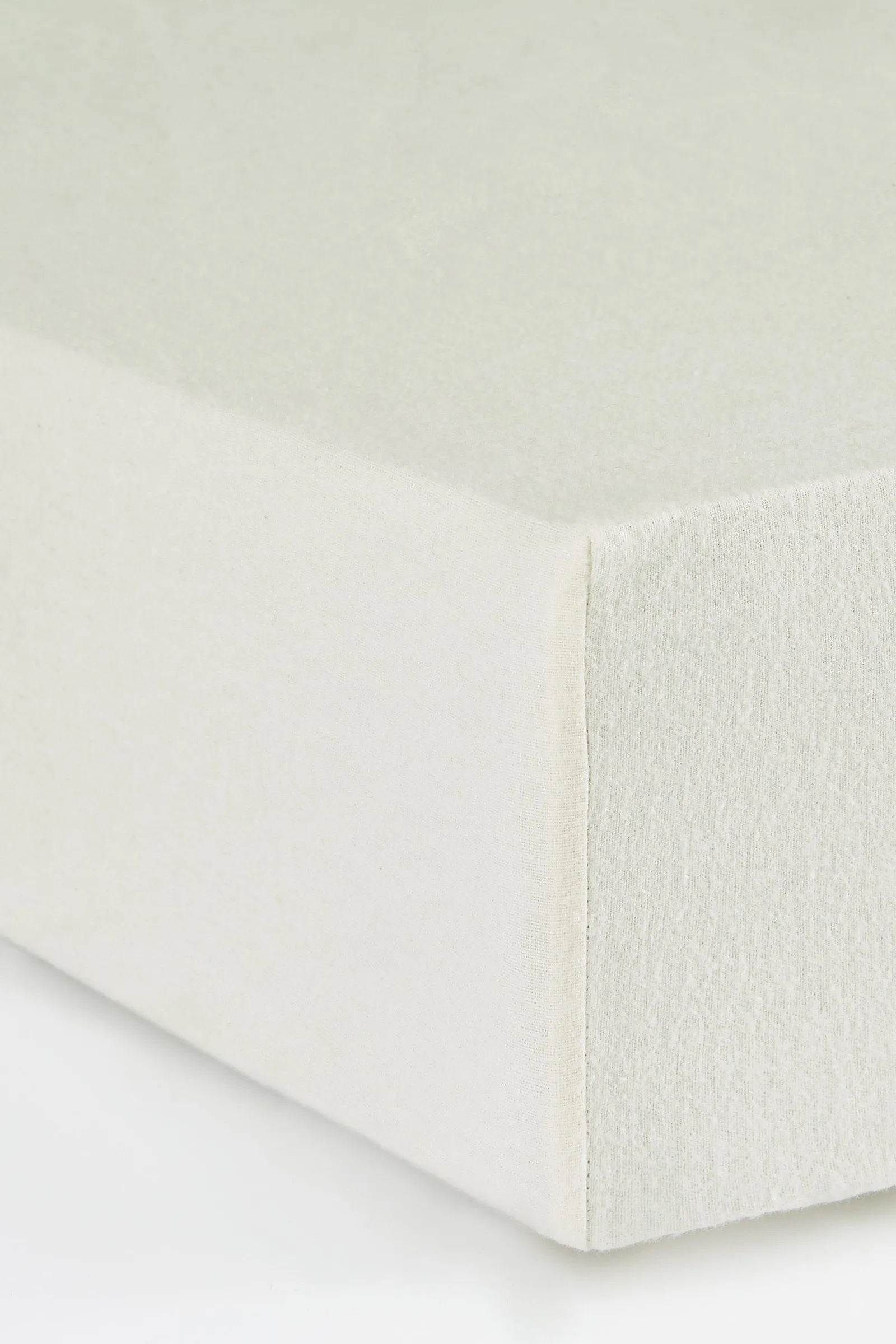 Brushed Cotton Double Fitted Sheet
