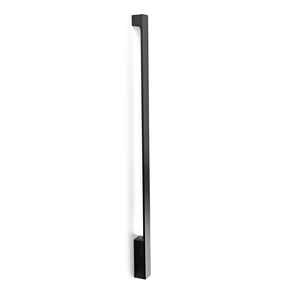Netlighting Lime 90cm LED Outdoor Modern Wall Lamp Black IP65 2700 3000 4000K