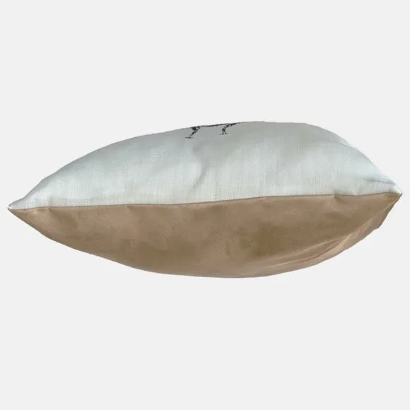 Daro Grey Bee Square Cushion 3