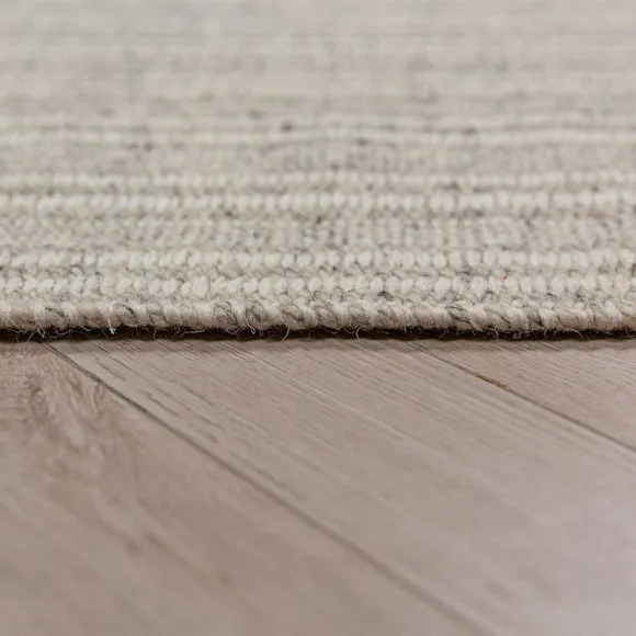 Rowen Striped Wool Rug 4