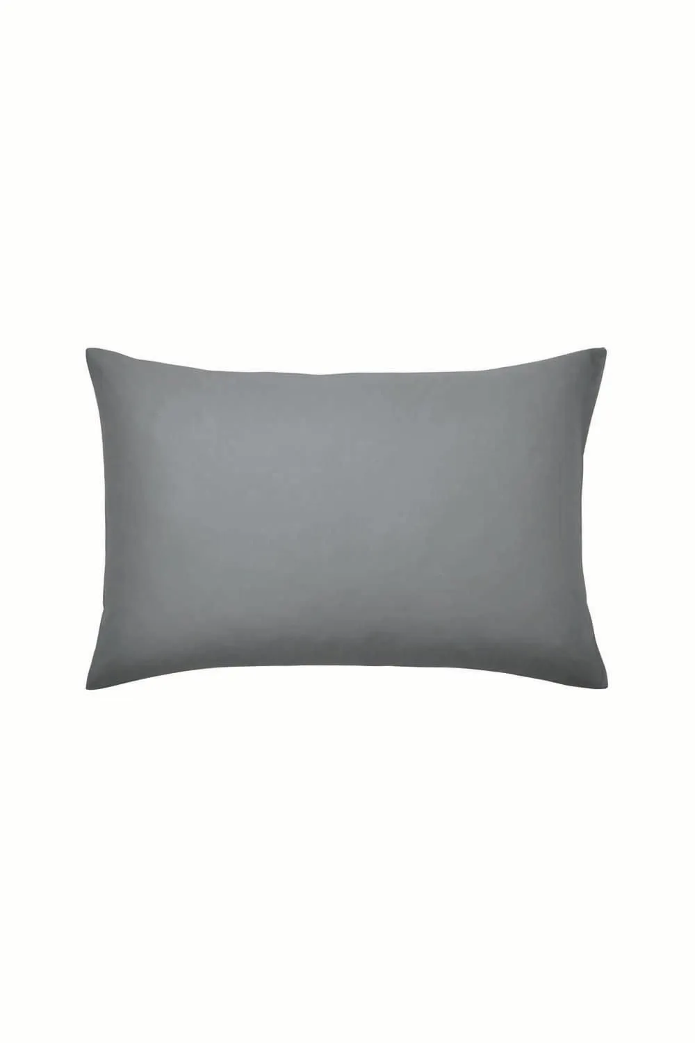 Murmur ' 500TC Plain Dye' Standard Pillowcase in Grey