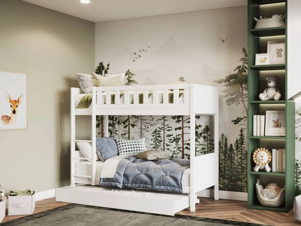 Flair Bea Shorty Bunk Bed in White 5
