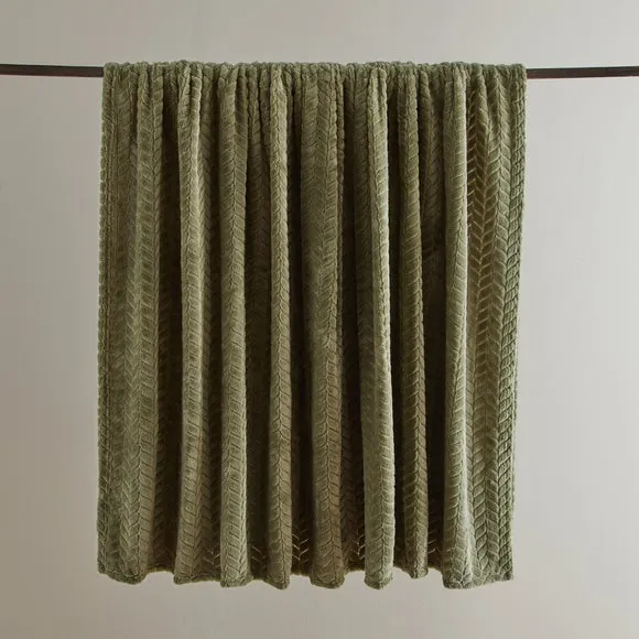 Amelia Recycled Throw Blanket, 200cm x 200cm 2