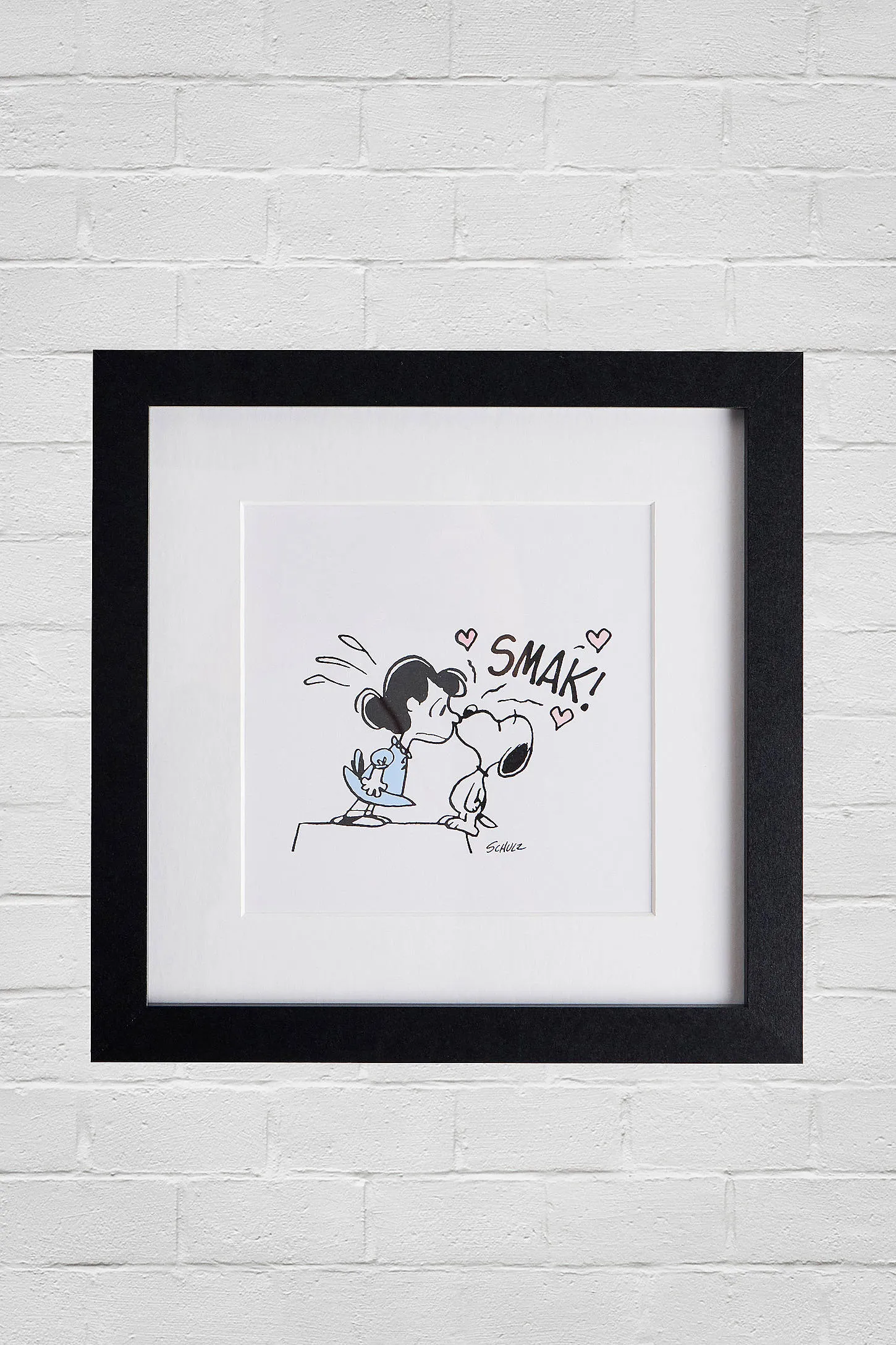 Magpie x Peanuts Peanuts Smak 9x9 Framed Wall Art Print