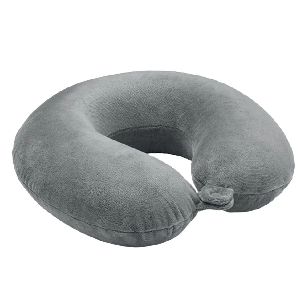 MidOcean RPET Dreams Travel Pillow in Grey