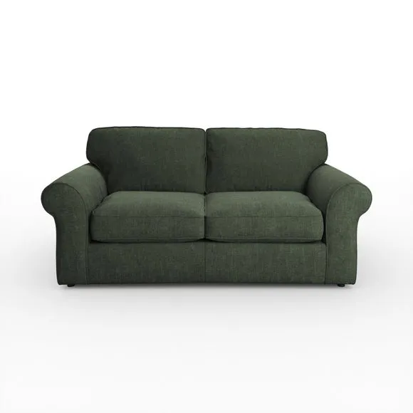 Flori Tonal Plush Chenille 2 Seater Sofa Bed 5