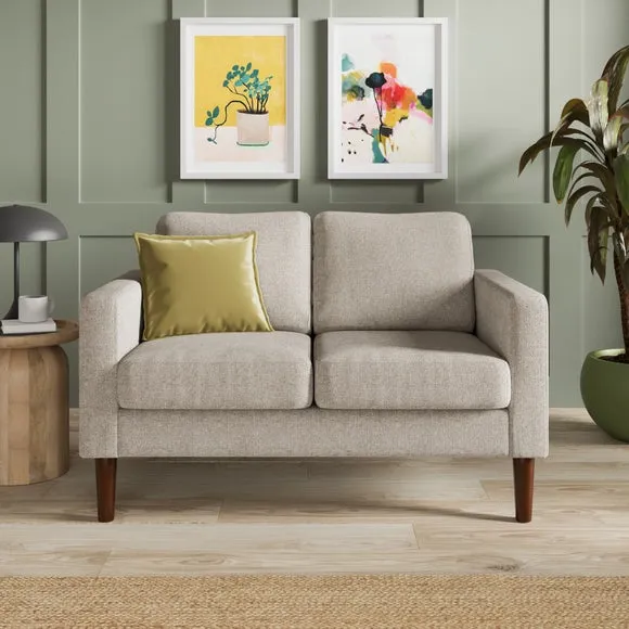 Jacob Basket Weave Compact 2 Seater Sofa