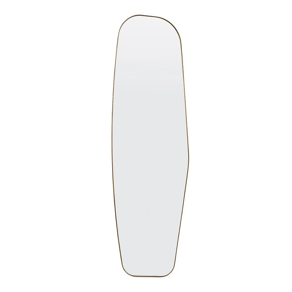Heal's Fine Edge Floor Mirror Organic 170 x 50cm Gold 3