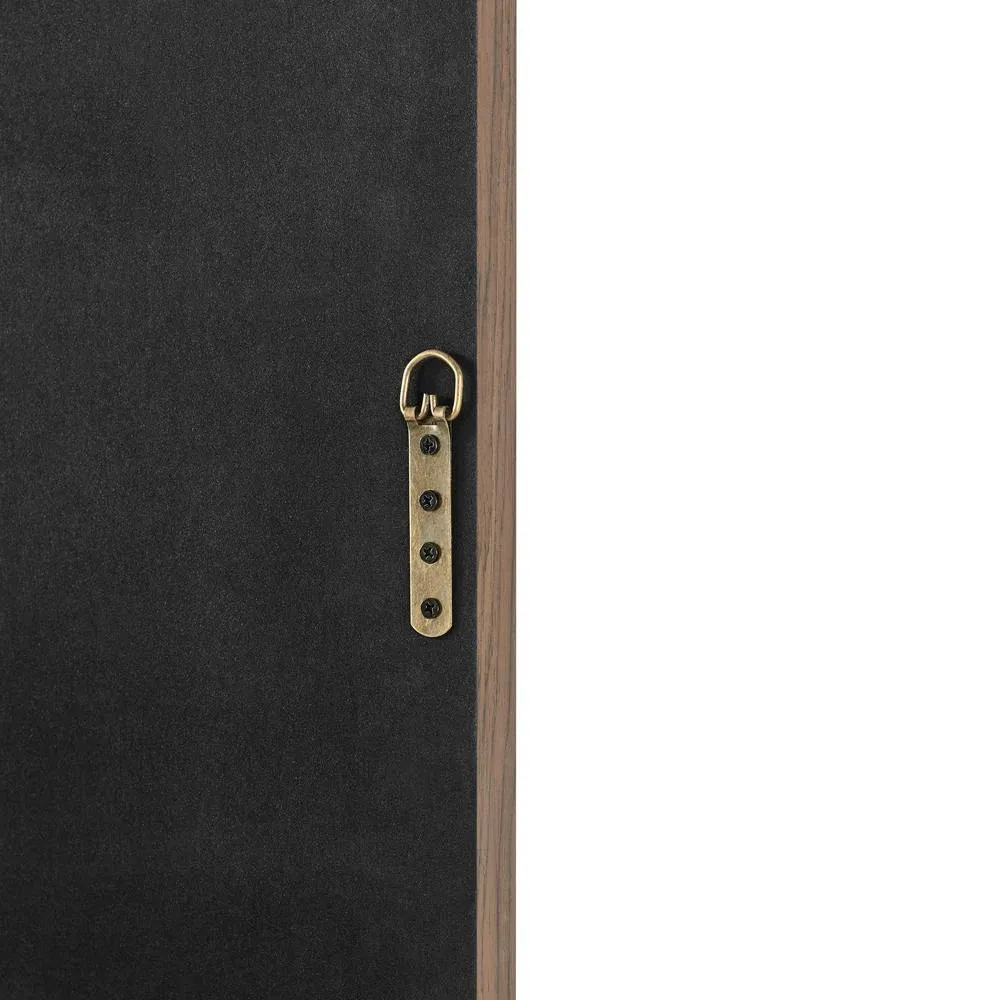 FurnitureboxUK Inga Walnut Wood Full Length Rectangle 170x50cm Mirror 5