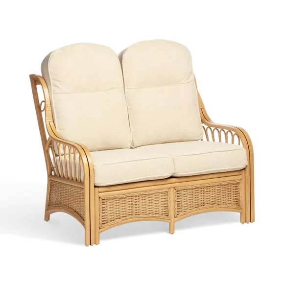 Desser Vale Rattan 2 Seater Sofa 2