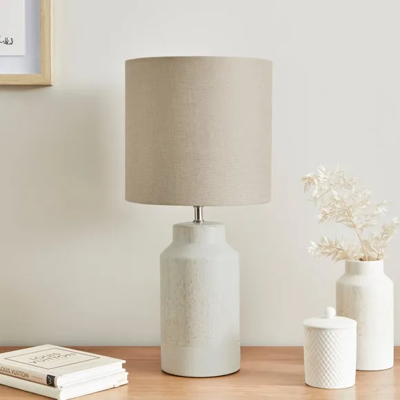 Dorma Purity Ceramic Table Lamp 2