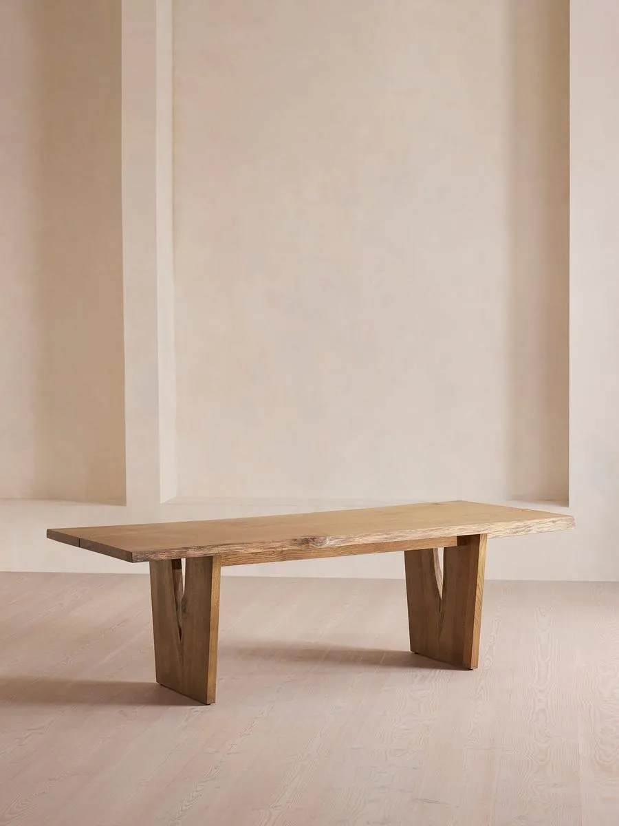 Calne Dining Table, Golden Oak, 270cm