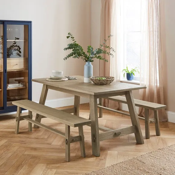 Enola Dining Table & Benches