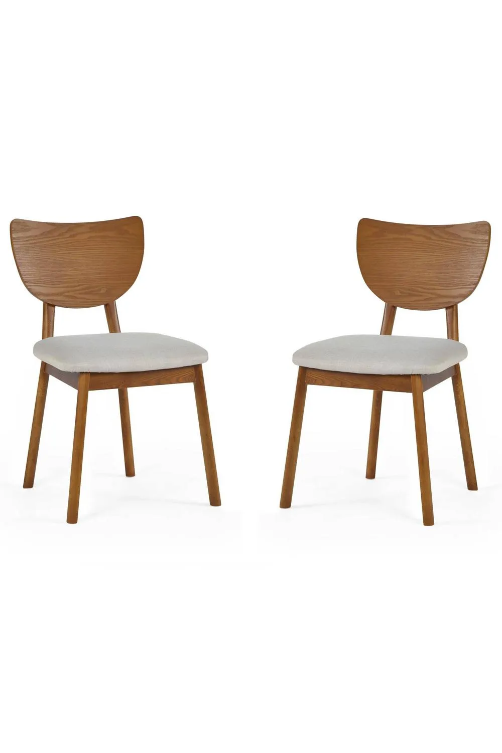Julian Bowen Lowry Dining Chair (Set of 2) in Brown 6