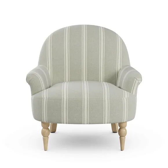Petit Folkstone Stripe Armchair 6